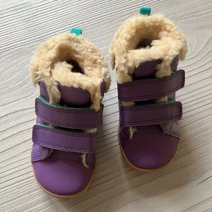 Ten Little Furry High Top Kids Sneakers in Purple (Size 7.5 Toddler Kids)